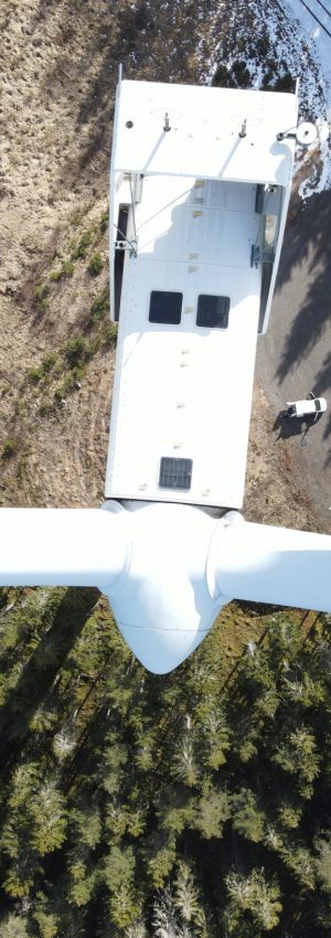 Przegląd turbin wiatrowych dronem